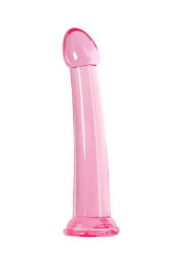 Розовый нереалистичный фаллоимитатор Jelly Dildo XL - 22 см. Розовый нереалистичный фаллоимитатор Jelly Dildo XL - 22 см.
