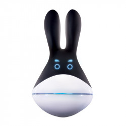 Чёрный клиторальный вибратор Muse Massager с ушками