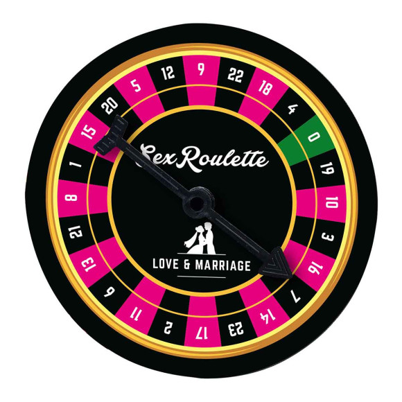 Настольная игра-рулетка Sex Roulette Love & Marriage