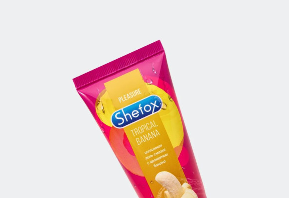 Интимная гель-смазка Shefox «Тропический банан» - 50 мл. Интимная гель-смазка Shefox «Тропический банан» - 50 мл.
